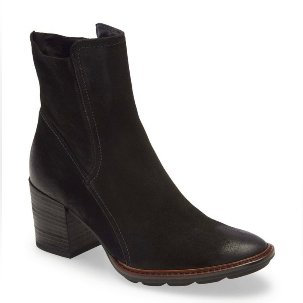 NWOB Paul Green Diedra Block Nubuck Sauve Boots‎ size 6.5 US